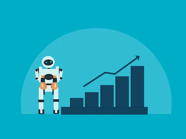 Business growth chart showing benefits of AI-powered website design whitelabel solutions